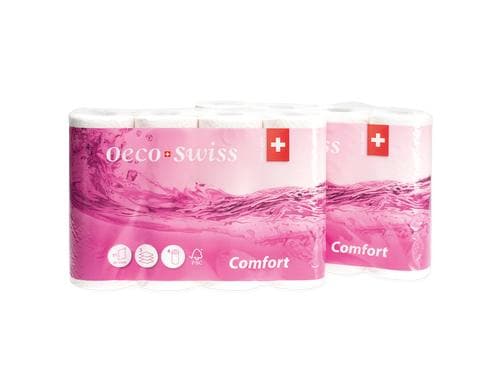 Oeco Swiss Comfort Haushaltspapier, 1 Pal. 3-lagig, 26 x 23 cm (pro Pal 168)