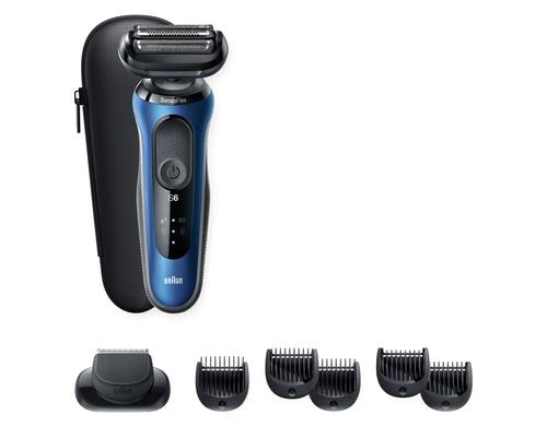 Braun Rasierer Series 6 61-B7500CC Schwarz/Blau