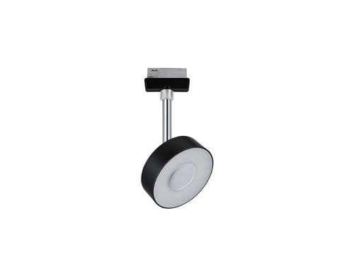 Paulmann URail Spot Circle 1x5W Schwarz matt/ Chrom 230V 2700K dimmable