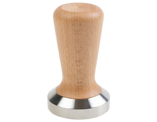 FURBER Kaffee Tamper 51mm Buche 51mm, Buchenholz, Edelstahl