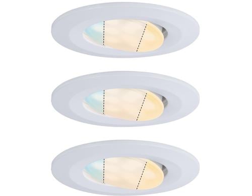 Paulmann EBL HomeSpa Set Calla IP65 WhiteSwitch schwenk 3x550lm 5,5W 230V