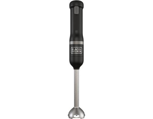 Black + Decker Stabmixer 2er Kit schwarz 7.2V, 5 Stufen, 24 min Laufzeit, 2 teilig