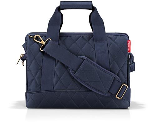 Reisenthel Schultertasche Allrounder M 18 l rhombus midnight, 44 x 33.5 x 24 cm