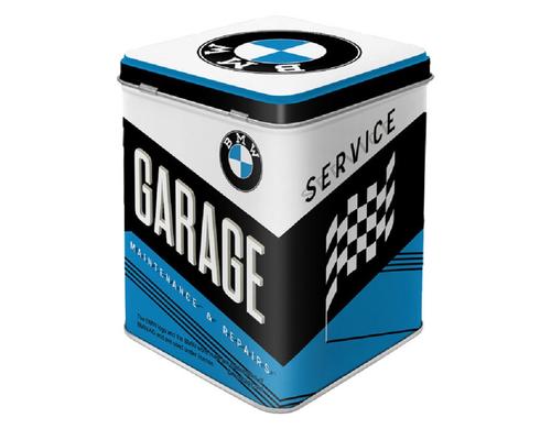 Nostalgic Art Teebox BMW Metall, 7.5x7.5x9.5 cm