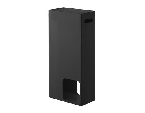 Yamazaki Toilettenpapierstnder gross TOWER 23 x 12.5 x 48 cm, Metall, schwarz