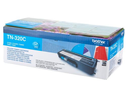 Toner Brother TN-320C Cyan 4570CDW/4570CDWT, TN-320C, 1500 Seiten @ 5%