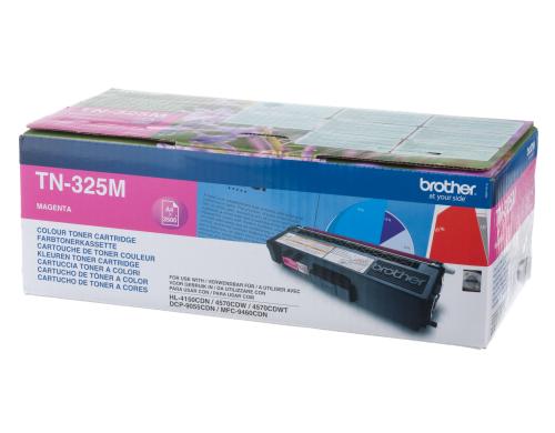 High Yield Toner magenta TN325M  zu Brother HL-4140CN/4150CDN/4570CDW/4570CDWT, 3500 S.