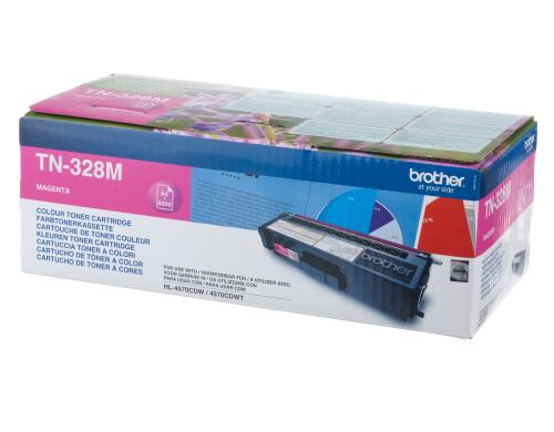 Toner Brother TN-328M Magenta HL-4570CDW/4570CDWT, TN328M, 6000 S.