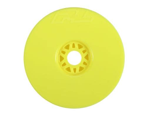 Proline 1/8 Velocity V2 Buggy Wheel Fr & R, Yellow (4)