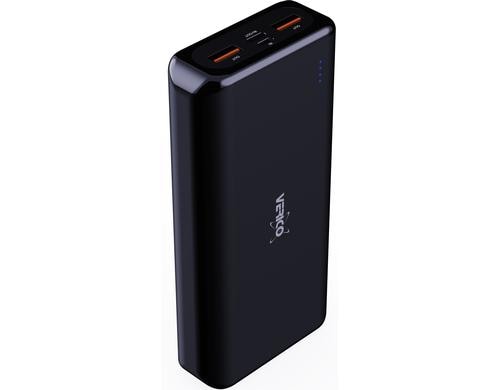 Verico Powerbank Pro PD 20000 mAh, Typ: Lithium Polymer, black