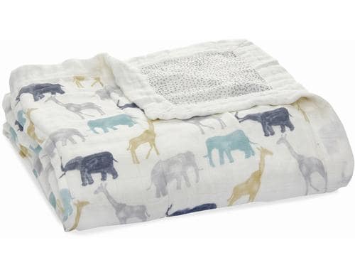 Aden & Anais Kuscheldecke expedition 120 x 120cm, silky soft Viskose