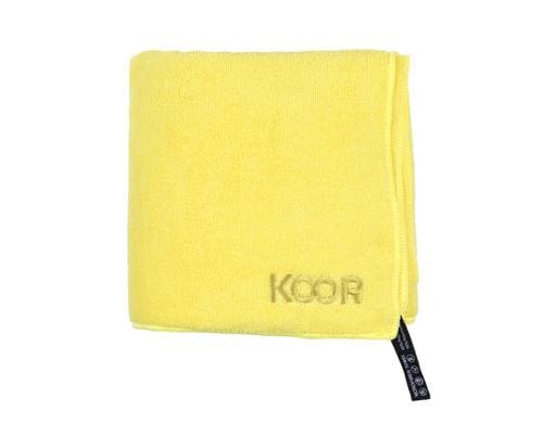 KOOR Badetuch soft yellow L 70x130cm, Silvadur