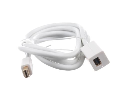 HDGear Verlngerung Mini-Displayport 1.5m Mini-DisplayPort Stecker auf Buchse, Weiss