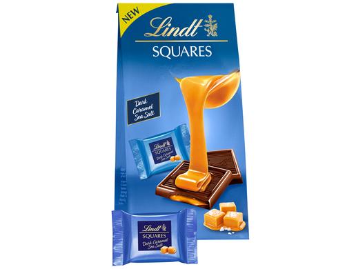 SQUARES Pralins Dark Caramel Sea Salt 144 g