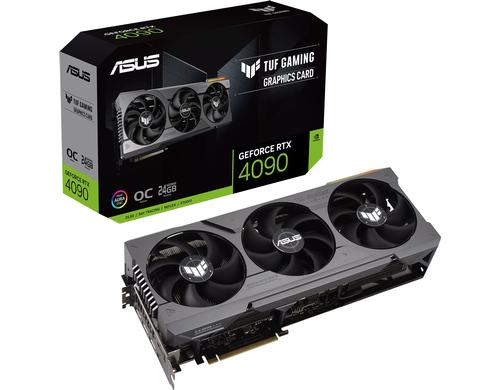 ASUS TUF RTX4090 O24G GAMING, GDDR6X GeForce RTX4090 O24G, 3x DP,2x HDMI