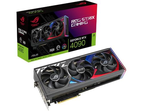 ASUS ROG STRIX RTX4090, 24G GDDR6x GeForce RTX4090 24G, 3x DP,2x HDMI