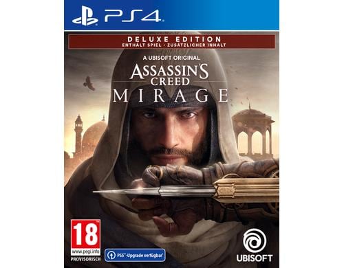 Assassin's Creed Mirage - Deluxe Ed., PS4 Alter: 18+