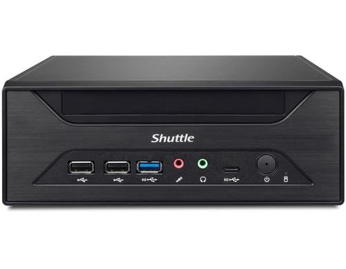 Shuttle Barebone XH610, schwarz, S. 1700 Intel H610, 2x DDR4 SO-DIMM