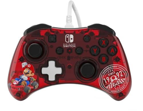 PDP Controller Rock Candy Mini Mario Kart Nintendo Switch Controller, Mario Kart