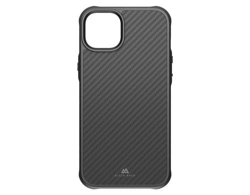 Black Rock Cover Robust Carbon fr Apple iPhone 14 Plus, Schwarz