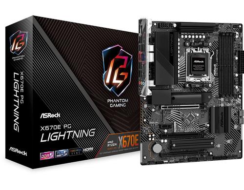 ASRock X670E PG LIGHTNING, ATX, AM5 AMD X670E, AM5, 4x DDR5, 1x PCI-E 5.0