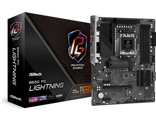 ASRock B650 PG LIGHTNING, ATX, AM5 AMD B650, 4x DDR5