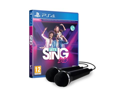 Let's Sing 2023 + 2 Mics, PS4 International inkl. 2 Mics, Alter: 12+, Internationale Ed