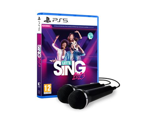 Let's Sing 2023 + 2 Mics, PS5 International inkl. 2 Mics, Alter: 12+, Internationale Ed