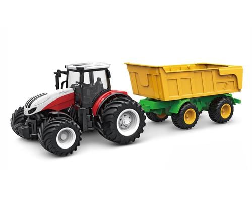 Amewi Toy Traktor mit Kippanhnger 1:24, RTR