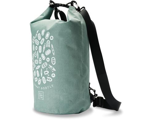 Wili Wili Tree Dry Bag Limmat Btle 20L Ocean Turquoise, Wasserdicht, Rec. PET