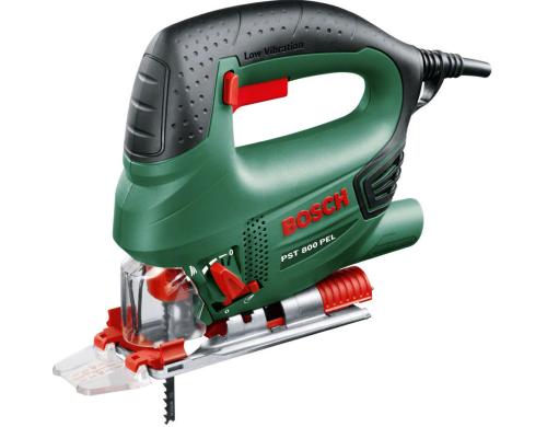 BOSCH Stichsge PST 800 PEL im Koffer 530 Watt-Motor, Robuste Fussplatte