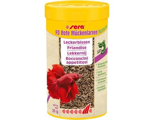 sera FD Rote Mckenlarven Nature 250 ml (20 g)