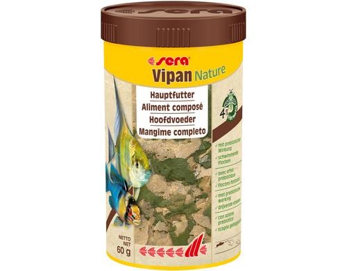 sera Vipan Nature 250 ml (60 g)