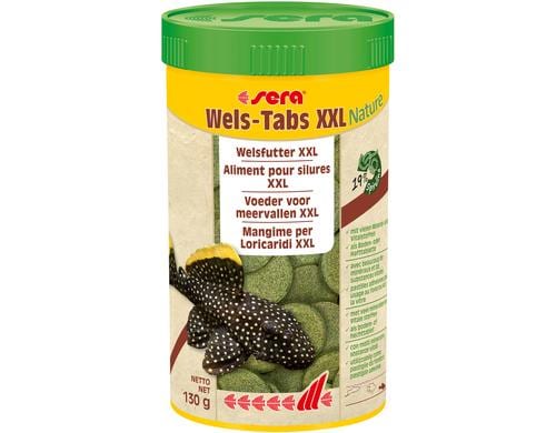 sera Wels-Tabs XXL Nature 250 ml (130 g)