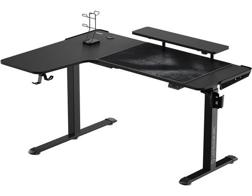 Ultradesk Winger Schwarz Gaming Table schwarz, Tischplatte