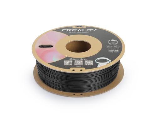 Creality Filament PLA Mattschwarz 1.75mm Filament, 195-210Grad, 1Kg, Mattsch.