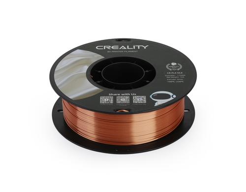 Creality Filament PLA Silk Kupfer 1.75mm Filament, 195-230Grad, 1Kg, Kupfer