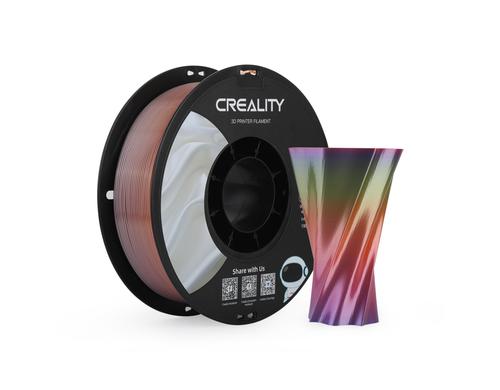 Creality Filament PLA Silk Regenbogen 1.75mm Filament, 195-230Grad, 1Kg, Regenb.