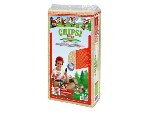 Chipsi Super Feingranulat 15 kg Kleintierstreu