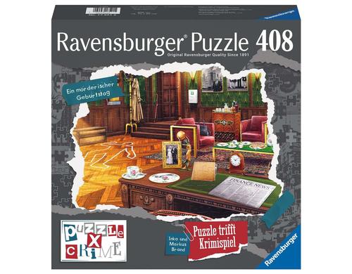 Puzzle X Crime: Ein mrderischer Geburtstag 406 Teile