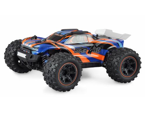 Amewi Hyper GO Truggy brushed 4WD 1:16 RTR blau/orange, 40km/h