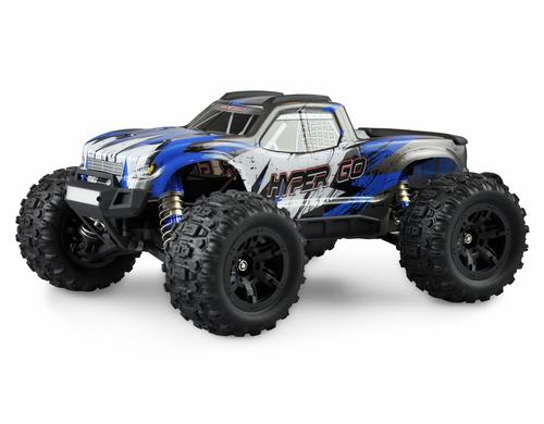 Amewi Hyper GO Monstertruck brushed 4WD mit GPS 1:16 RTR blau, 40km/h