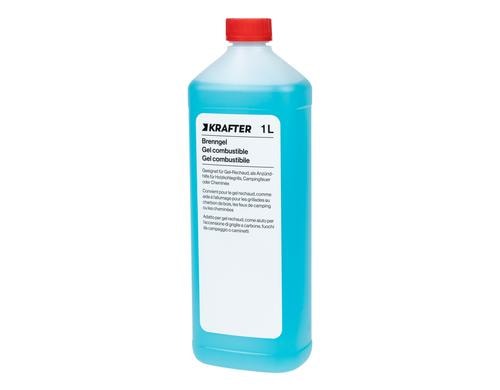 KRAFTER Brenngel 1000ml Blau in PE-Flasche