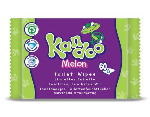 Kandoo Feuchttcher Melone 60 Stck