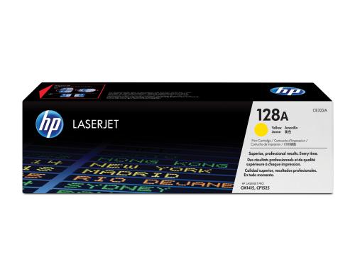 HP Toner 128A - Yellow (CE322A) Seitenkapazitt ~ 1'300 Seiten