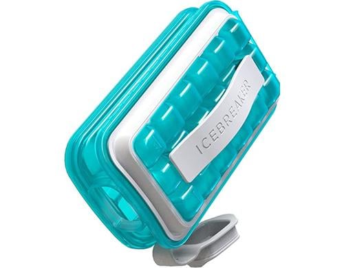 Icebreaker Eiswrfel-Form Pop Water Blue 18 grosse Eiswrfel,21x11.5x5.5cm,transp