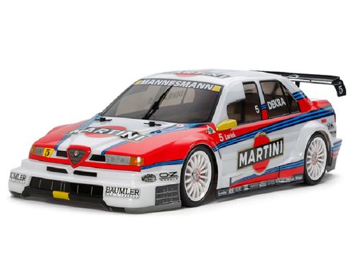 Tamiya Alfa 155 V6 TI Martini Racing Bausatz ohne ESC, 1:10, 4WD, TT02