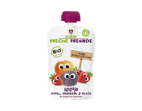 Freche Freunde Quetschmus Apfel, Erdbeere & Feige 100 g