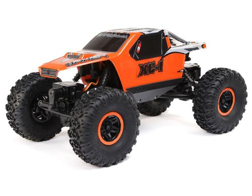 Axial AX24 XC-1 4WS Orange Scale Rock Crawler, 1:24