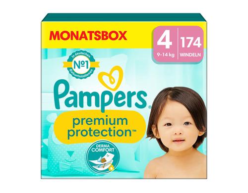 Pampers Premium Protection Gr.4 Maxi 9-14kg MonatsBox / 174 Stck